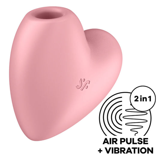 Cutie Heart - Stimulateur à air pulsé