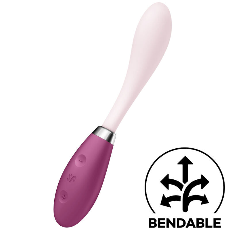 Satisfyer - Vibromasseur G-Spot Flex 3 Rouge