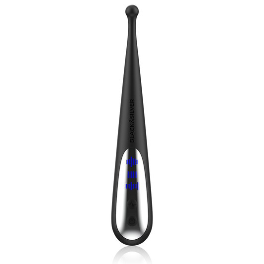 Kenneth Black&Silver - Vibromasseur puissant