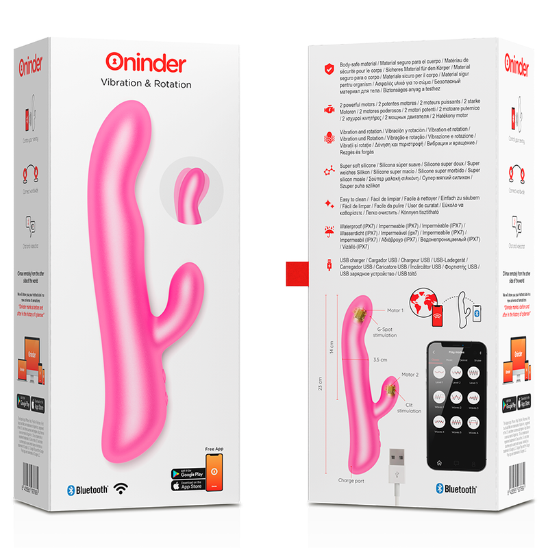 Vibromasseur Lapin ONINDER OSLO