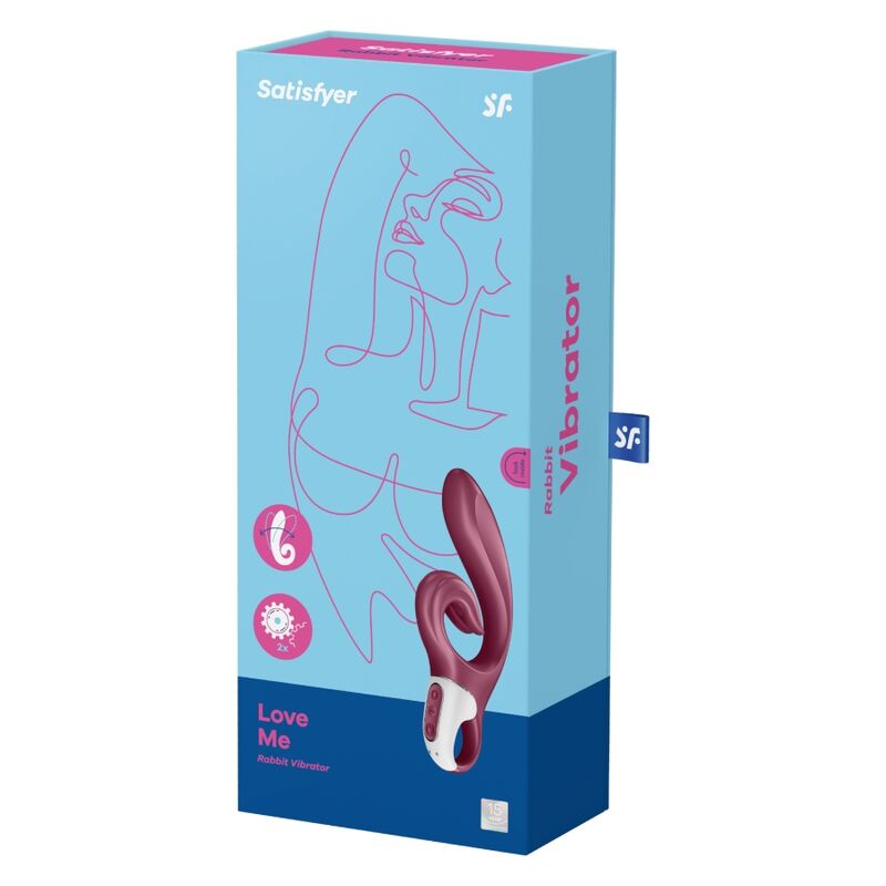 Vibromasseur Satisfyer Love Me – Double stimulation