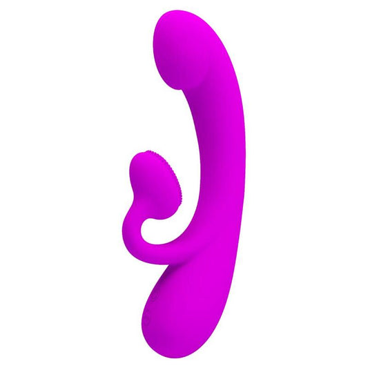 Vibromasseur lapin doux à picots stimulants
