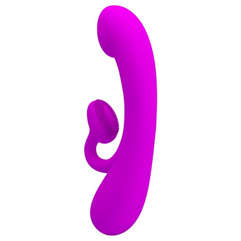 Vibromasseur lapin doux à picots stimulants