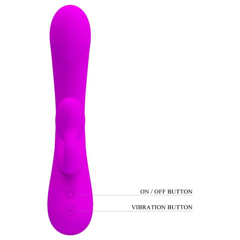 Vibromasseur lapin doux à picots stimulants