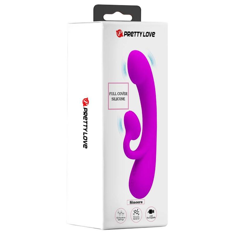 Vibromasseur lapin doux à picots stimulants