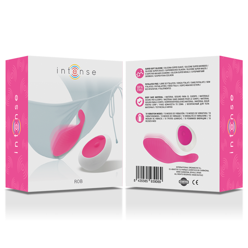 Culotte vibrante avec télécommande pour sensations intenses