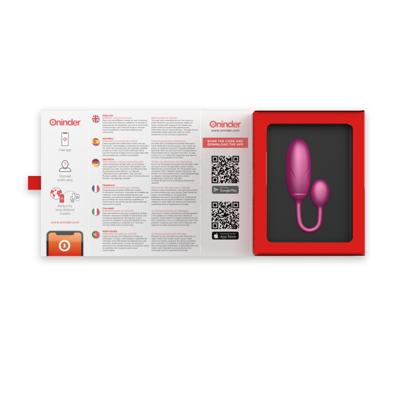 Vibromasseur Denver Rose ONINDER