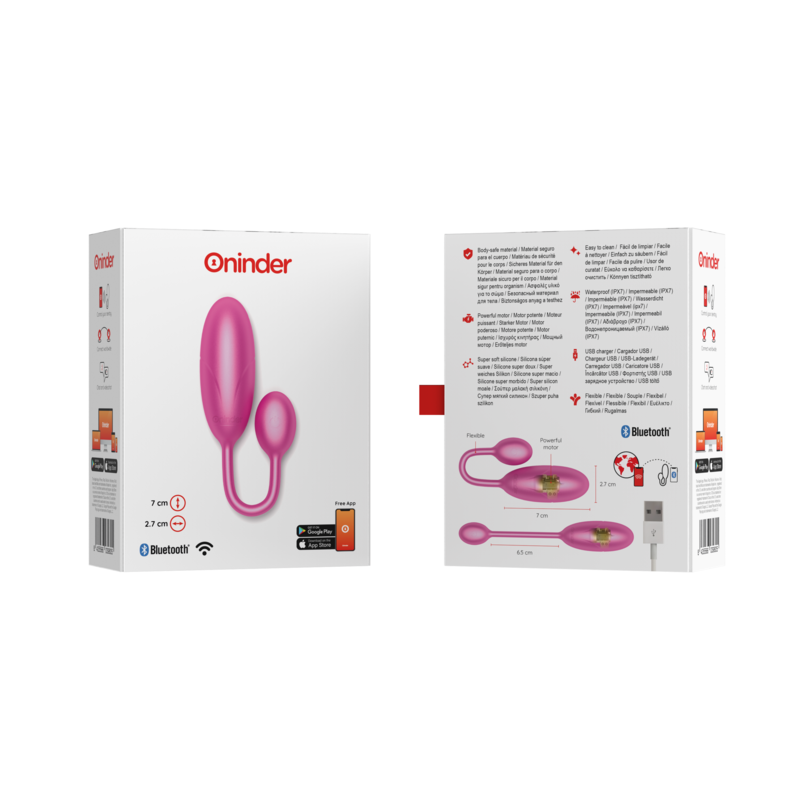 Vibromasseur Denver Rose ONINDER