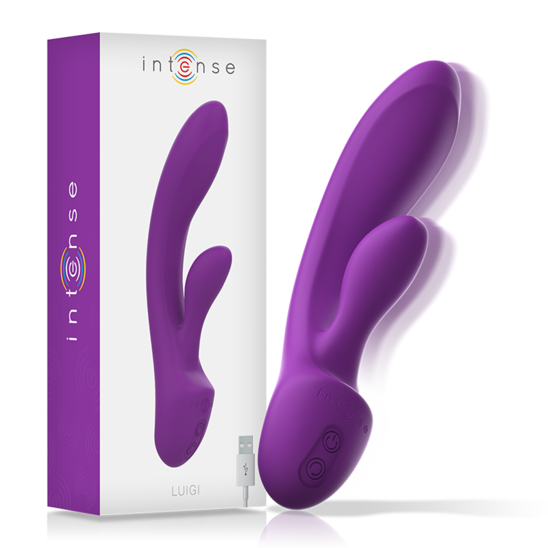 Vibromasseur Luigi Intense - Double Stimulation Intense