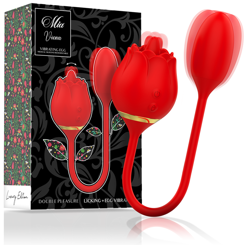 Double stimulateur clitoris et anal MIA