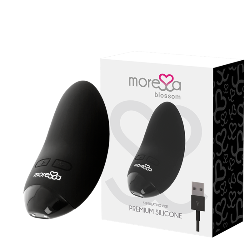 Blossom Noir – Vibromasseur Compact