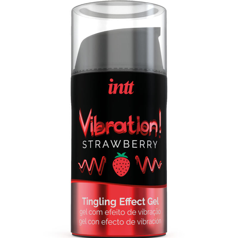 Gel Vibrant Fraise Intt Stimulant Intime 15 ml