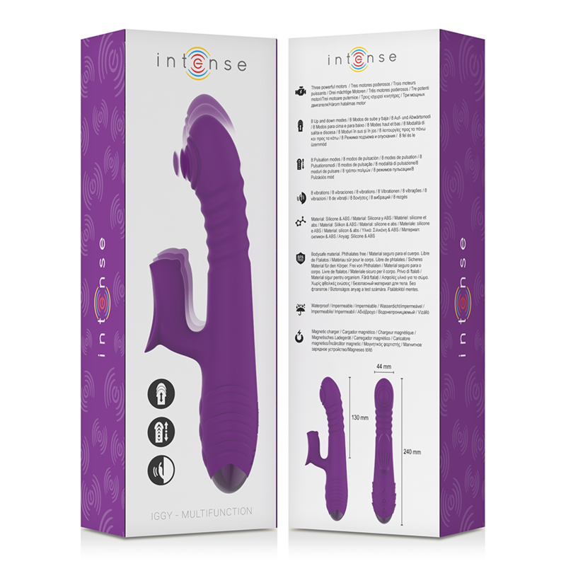 Vibromasseur IGGY Rechargeable Intense