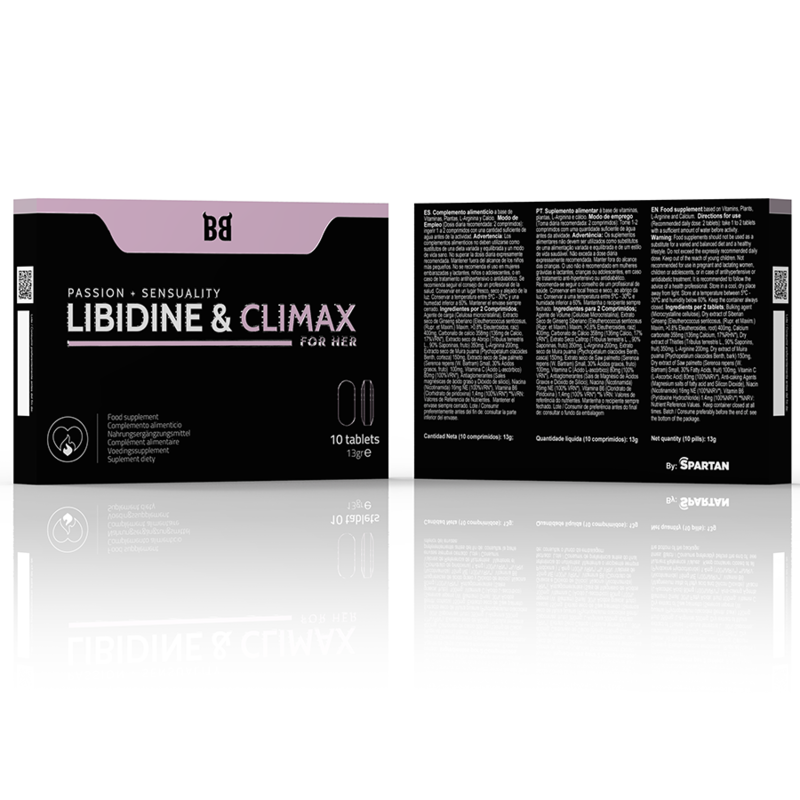 Libidine & Climax - Augmentation de Libido et Plaisir Femme (10 Gélules)