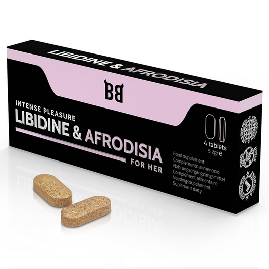 Libidine & Afrodisia - Complément pour stimuler la libido féminine