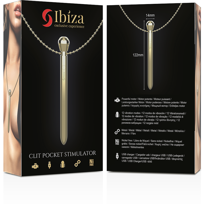 Stimulateur de Poche Doré Ibiza