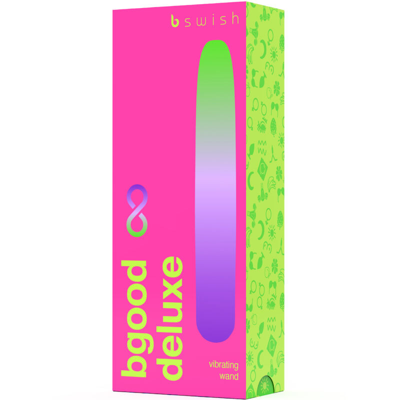 Vibromasseur Bgood Infinite Deluxe Silicone Bleu - Plaisir Intense