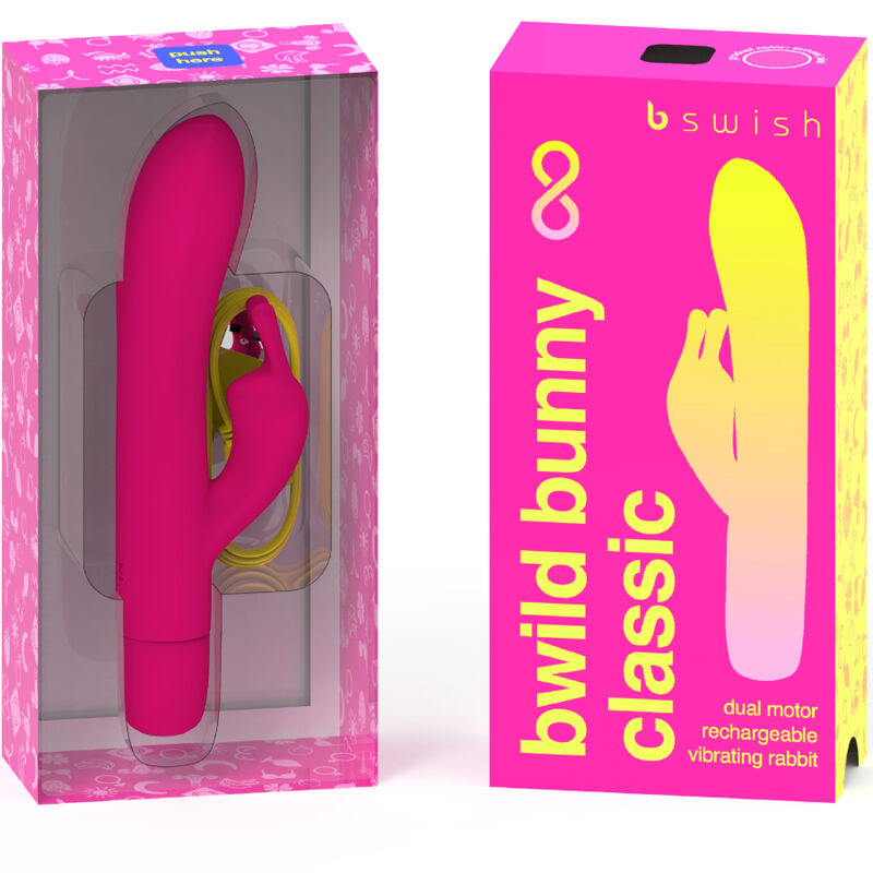 Vibromasseur Bwild Bunny Infinite Classic rose B Swish
