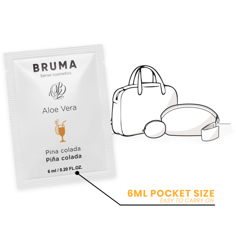 Gel Glissant Aloe Vera Pina Colada BRUMA
