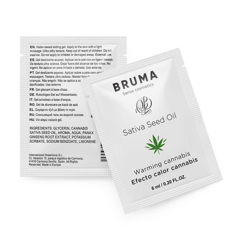 Gel Glissant Réchauffant Cannabis BRUMA