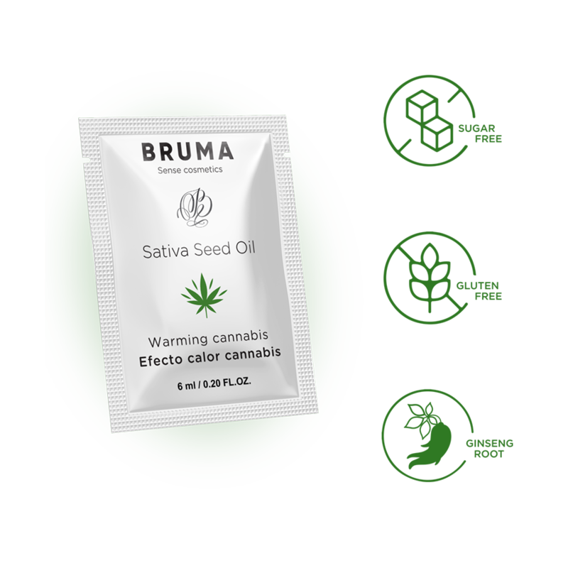 Gel Glissant Réchauffant Cannabis BRUMA