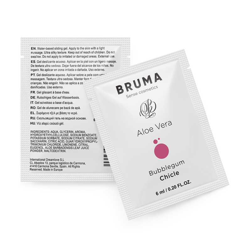 Gel Glissant Aloe Vera Bubblegum BRUMA