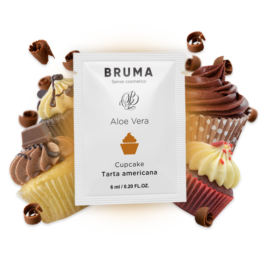 Gel Glissant Aloe Vera Saveur Cupcake BRUMA