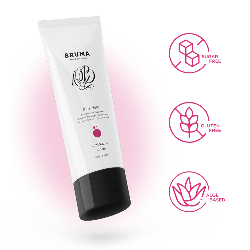 Gel Glissant Aloe Vera Bubblegum BRUMA 100 ML