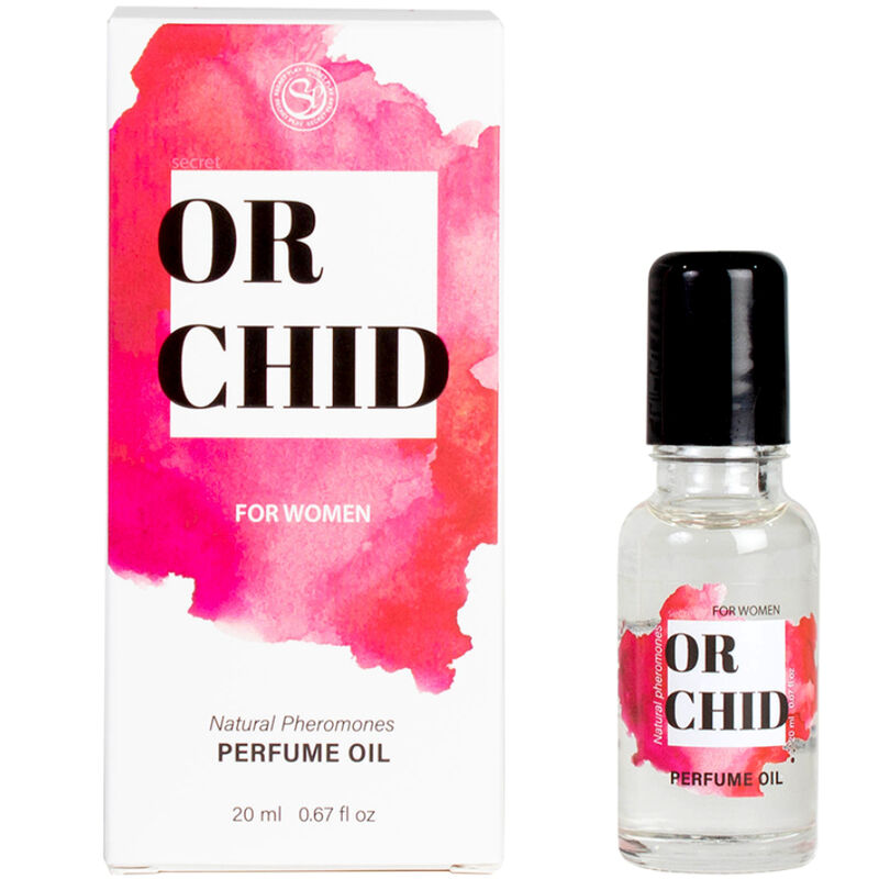 SecretPlay - Huile de Parfum aux Phéromones Orchidée 20 ml
