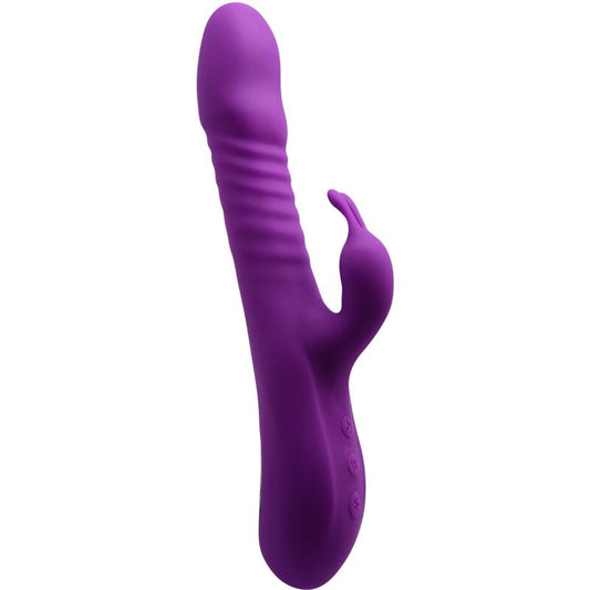 Vibromasseur lapin RoMAX en silicone violet