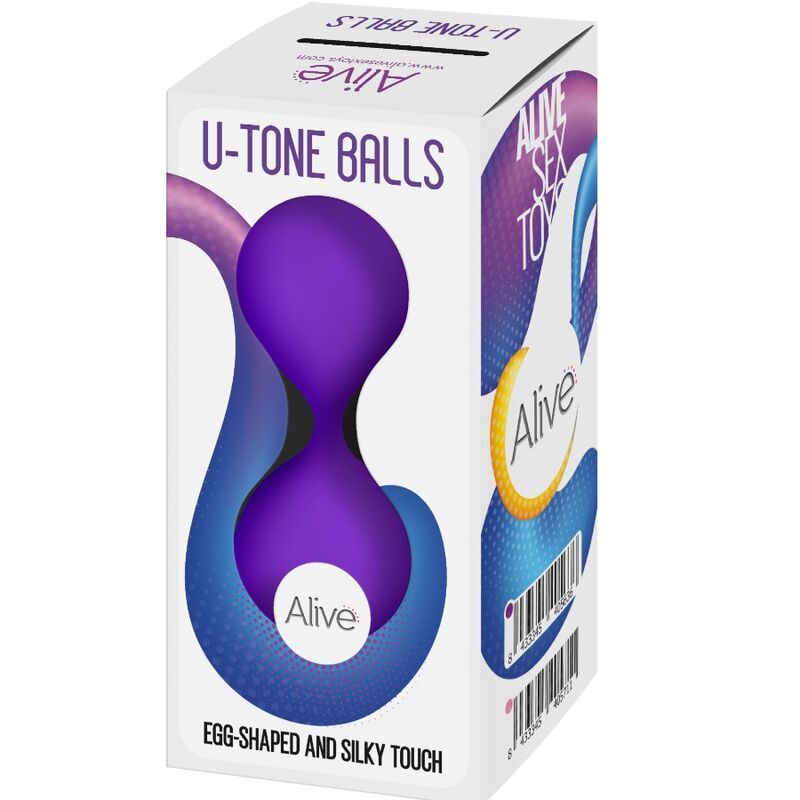 Boules de tonification pelvienne violettes U-TONE