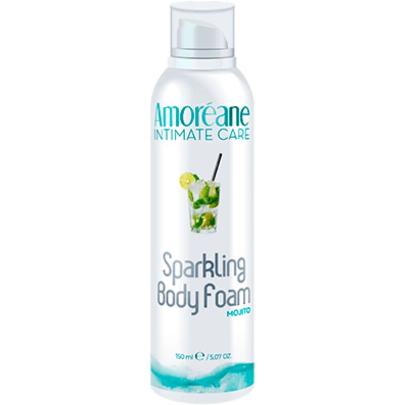 Mousse massage corps Mojito pour plaisir sensuel
