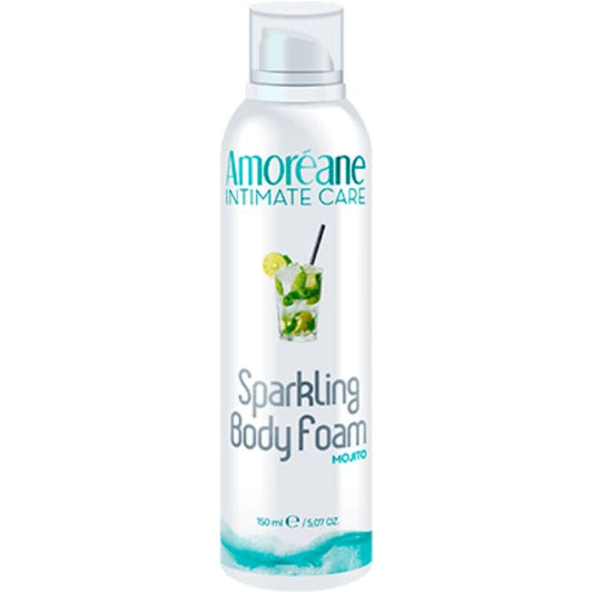 Mousse massage corps Mojito pour plaisir sensuel