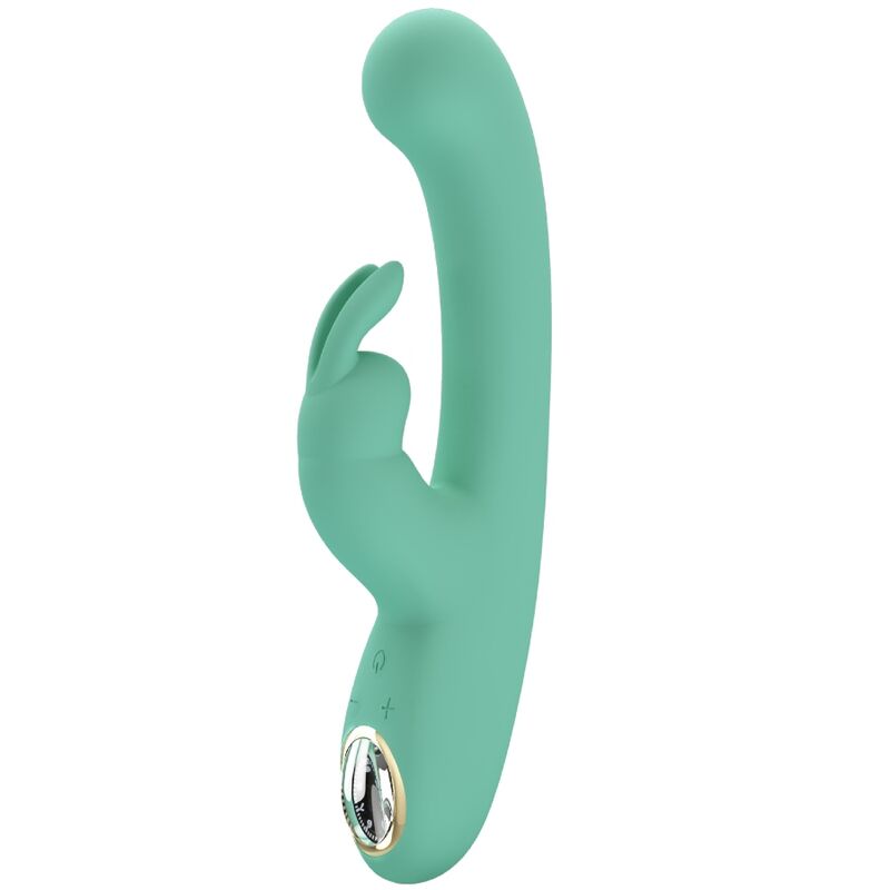 Vibromasseur Lamar lapin et point G vert
