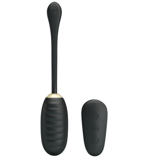Œuf vibrant Doreen rechargeable noir Pretty Love