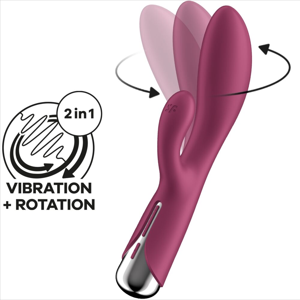 Satisfyer Spinning Rabbit 1 - Stimulation Clitoris et Point G