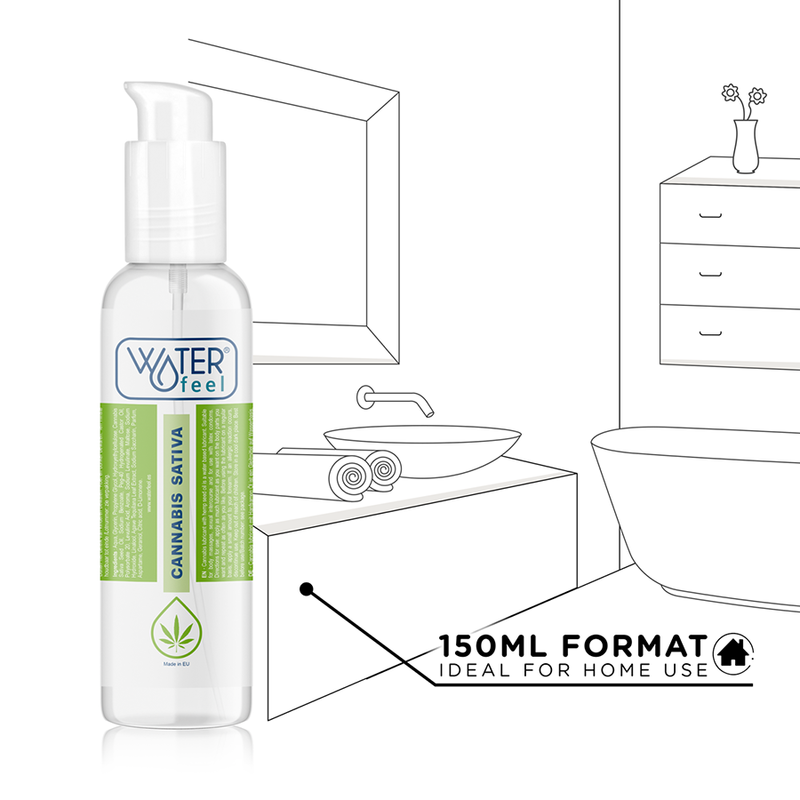 Lubrifiant au Cannabis Waterfeel 150 ML