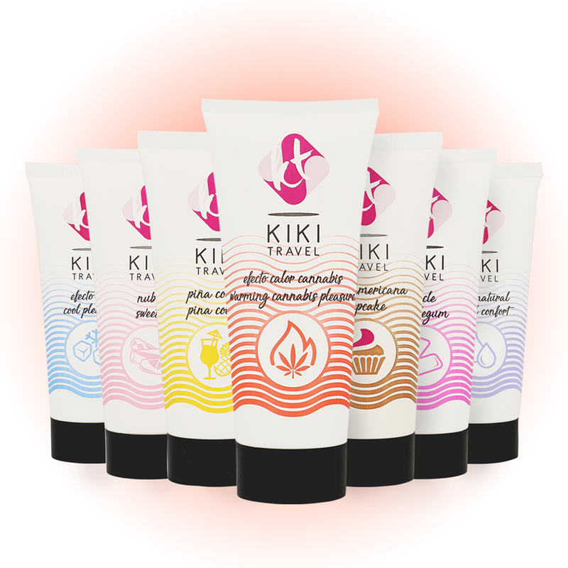 Lubrifiant Cannabis Effet Chaud Kiki Travel 50 ml