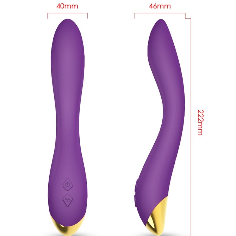Vibromasseur Flamingo Multiposition Violet Armonie
