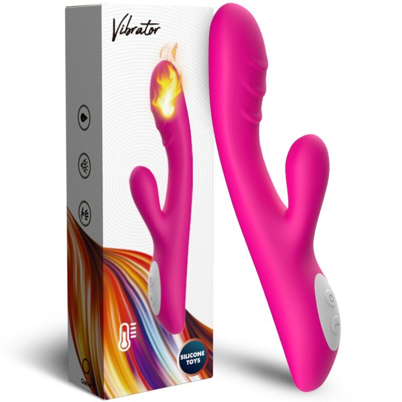 Vibromasseur Spark - Chaleur et double plaisir