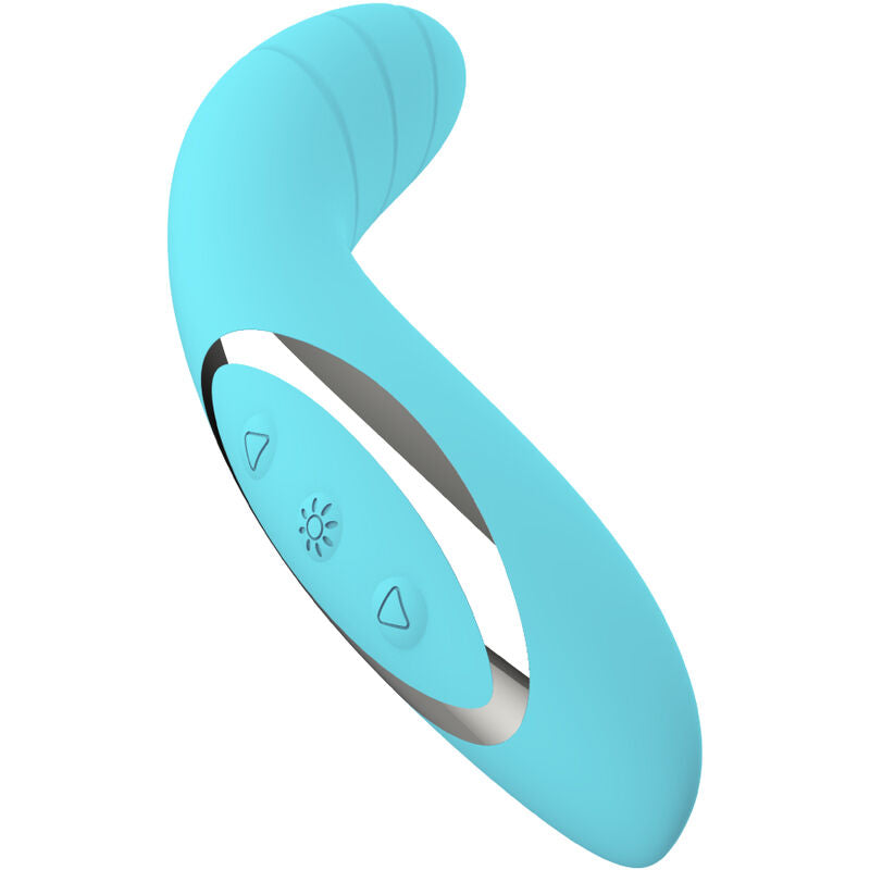 Vibromasseur Souple Elizabeth Bleu Armony - Plaisir Intense