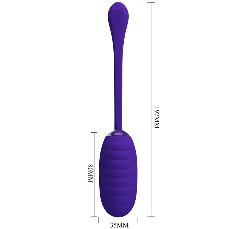 Œuf Vibrant Pretty Love Violet - Rechargeable