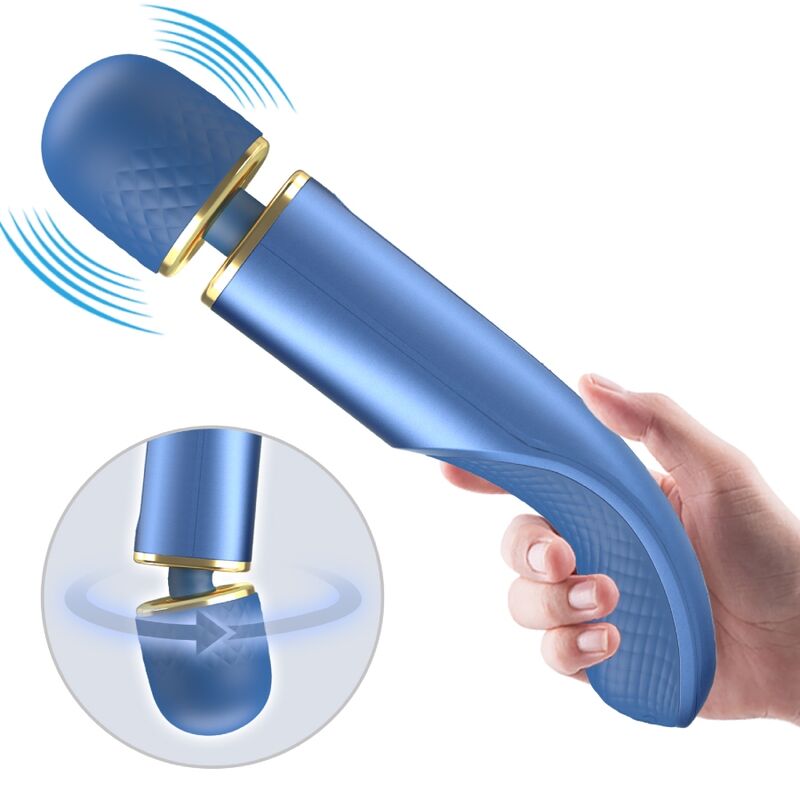 Masseur 7 Modes de Vibration Bleu Pretty Love