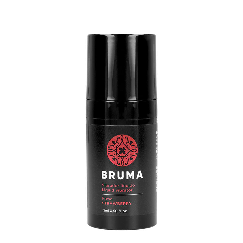 Vibromasseur liquide ultra glissant fraise BRUMA 15 ml