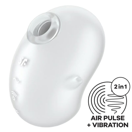 Vibromasseur Cutie Ghost Satisfyer - Blanc