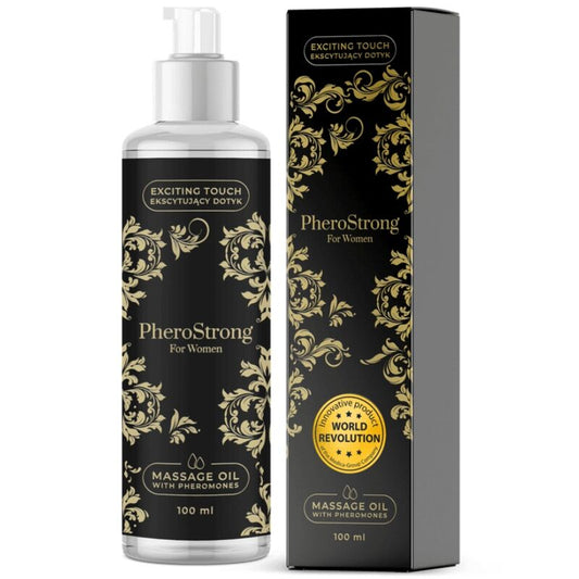 Huile de massage phéromones pour femme sensuelle