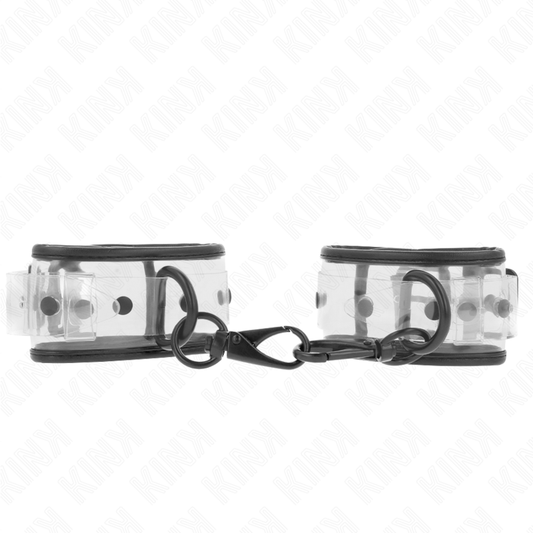 Menottes transparentes ajustables KINK
