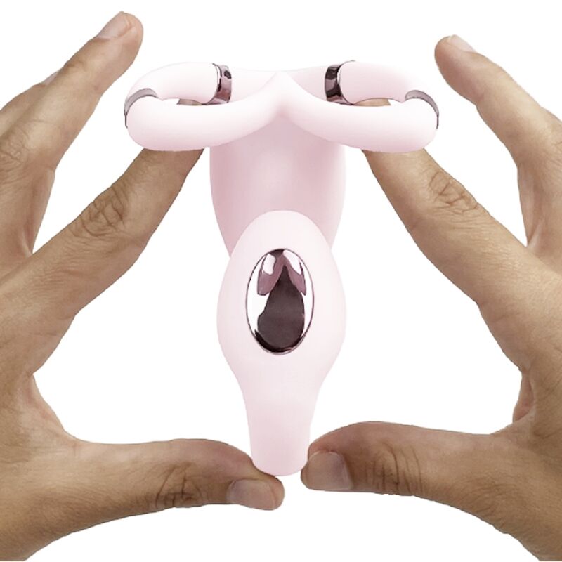 Couple Secrets II Double Stimulation Rose Adrien Lastic