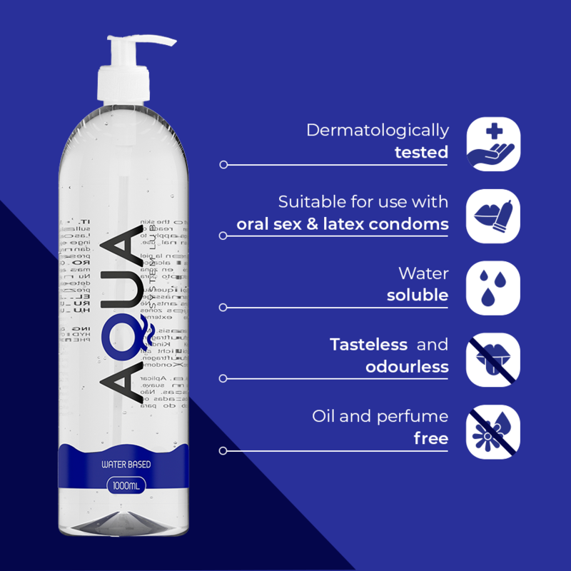 Lubrifiant à Base d’Eau AQUA Quality - 1000 ml