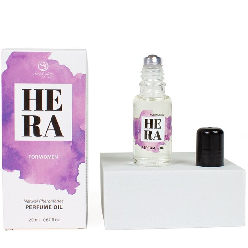 SECRETPLAY - Parfum naturel aux phéromones Hera pour femme 20 ml